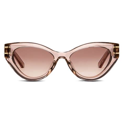 occhiali dior donna pinkyb72c|DiorSignature B7I Occhiali da sole a farfalla arancioni .